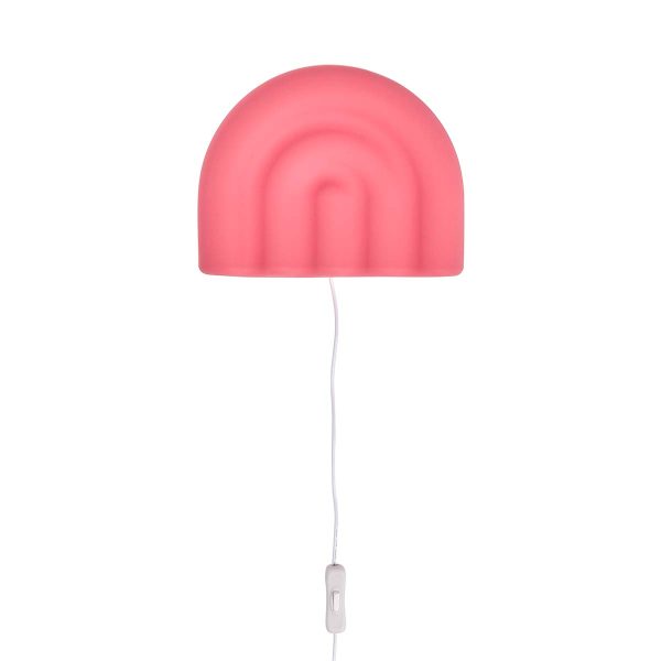 oyoy living regenboog wandlamp - roze