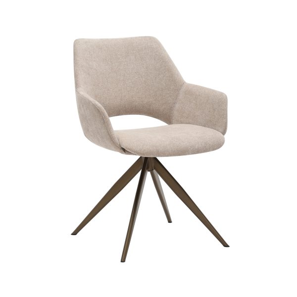 starfurn eetkamerstoel daisy - beige - Afbeelding 2
