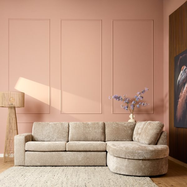 mysofa hoekbank alma - beige - Afbeelding 2
