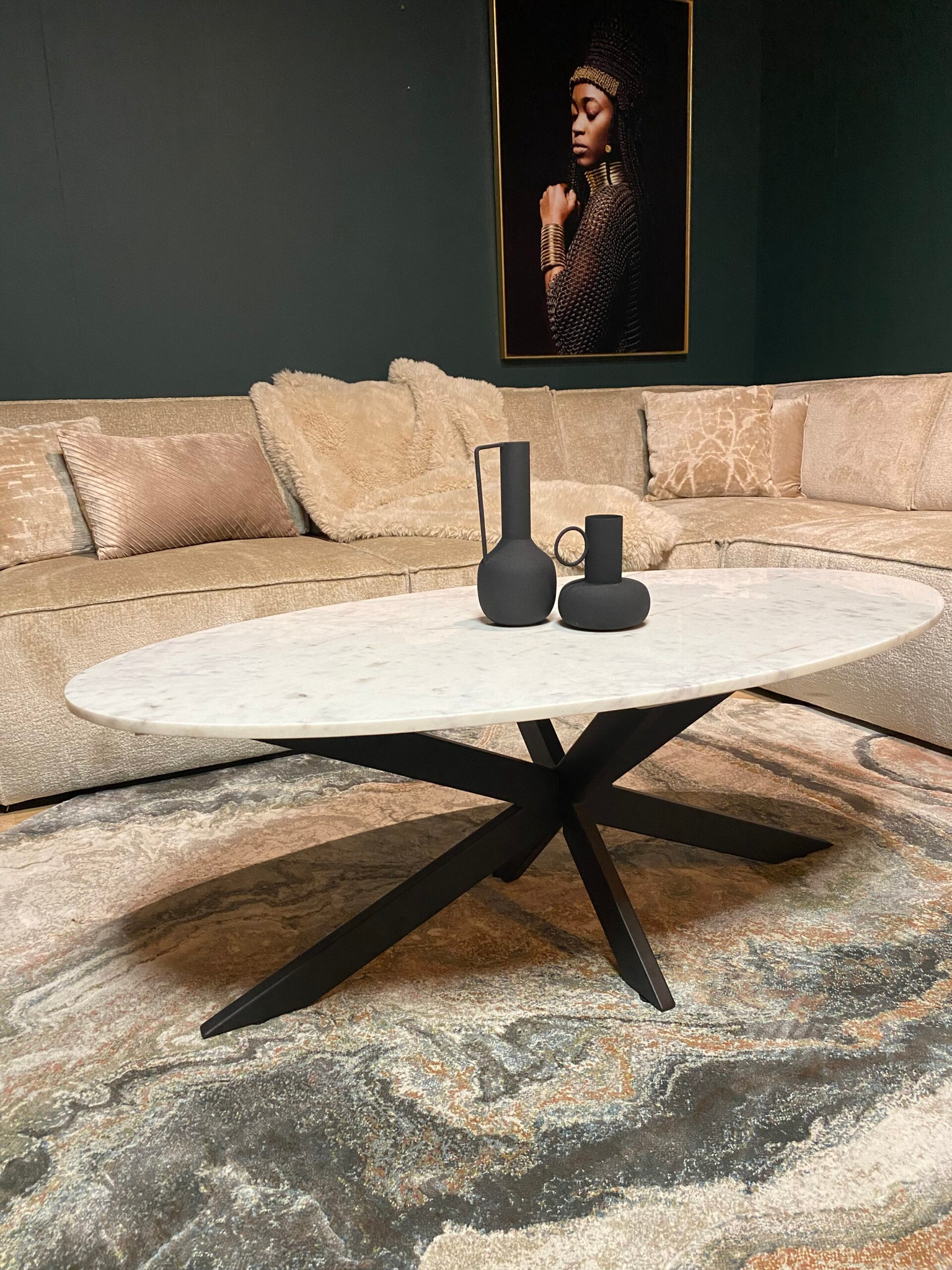 starfurn salontafel faye - ovaal - Afbeelding 2