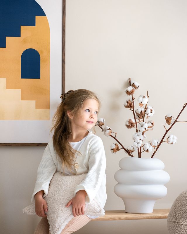 wigiwama ster kussen - crème - Afbeelding 12