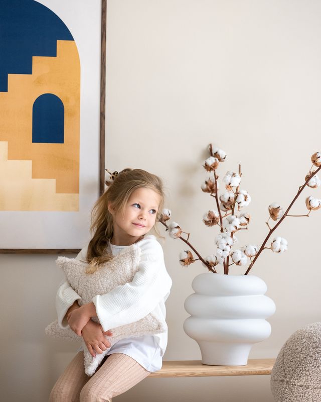 wigiwama ster kussen - crème - Afbeelding 13