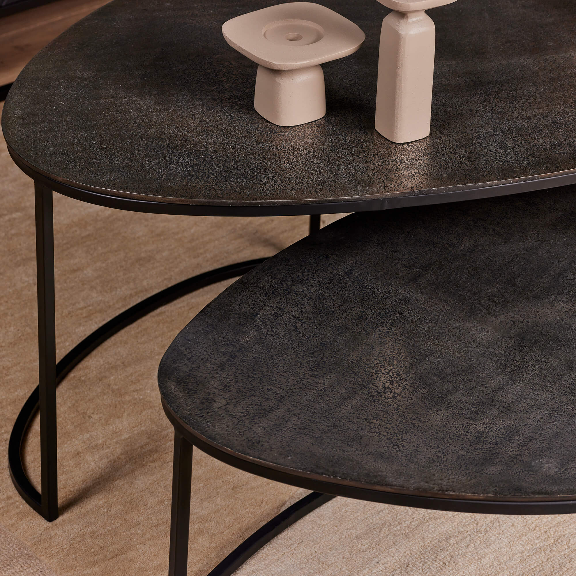 starfurn salontafel lana - set van 2 - Afbeelding 3