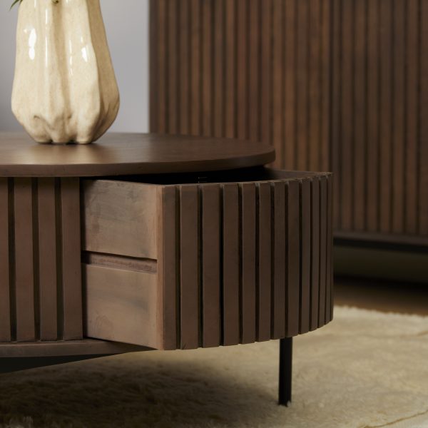starfurn salontafel madison - walnoot - Afbeelding 3