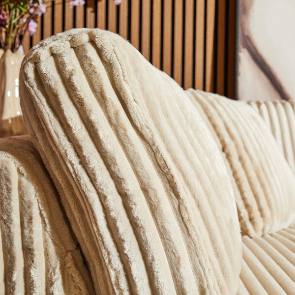 mysofa hoekbank teddy - ribstof - Afbeelding 3