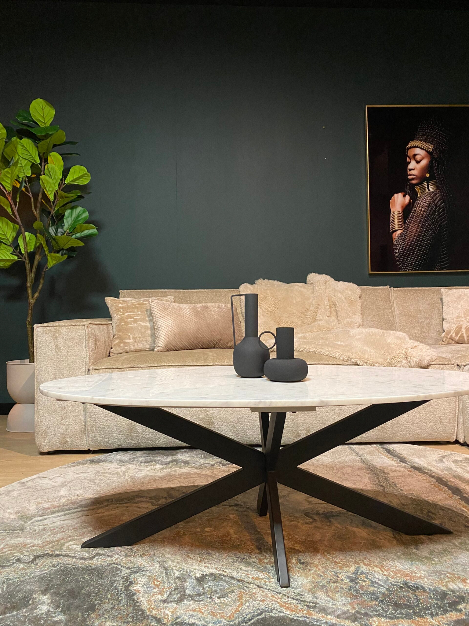 starfurn salontafel faye - ovaal - Afbeelding 3