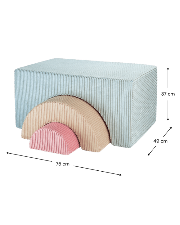 wigiwama regenboog speelset - peppermint - Afbeelding 3