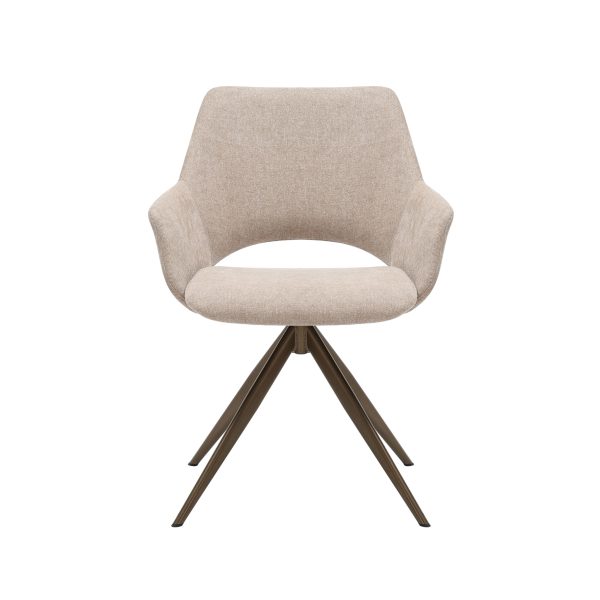 starfurn eetkamerstoel daisy - beige - Afbeelding 3