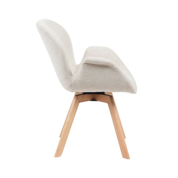 starfurn eetkamerstoel jesse - beige - Afbeelding 5