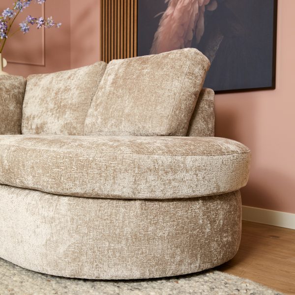 mysofa hoekbank alma - beige - Afbeelding 6