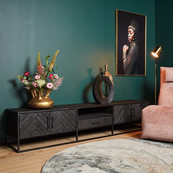 starfurn tv meubel new york - zwart - Afbeelding 7