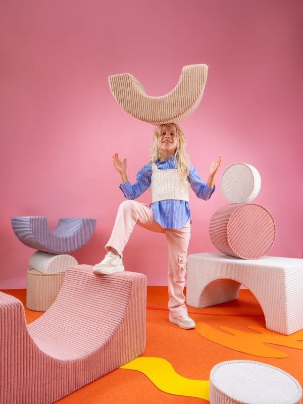 wigiwama regenboog speelset - pink mousse - Afbeelding 8