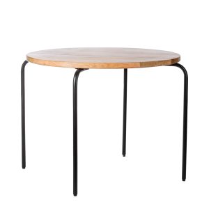 kidsdepot circle speeltafel - zwart - Ø72 cm