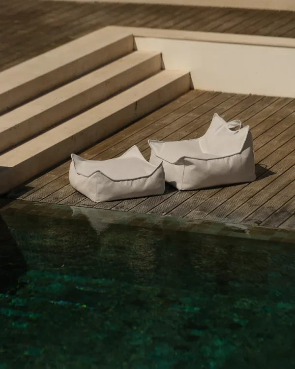 wigiwama outdoor set - zitzak & ottoman - terra - 10% korting - scandinavisch design