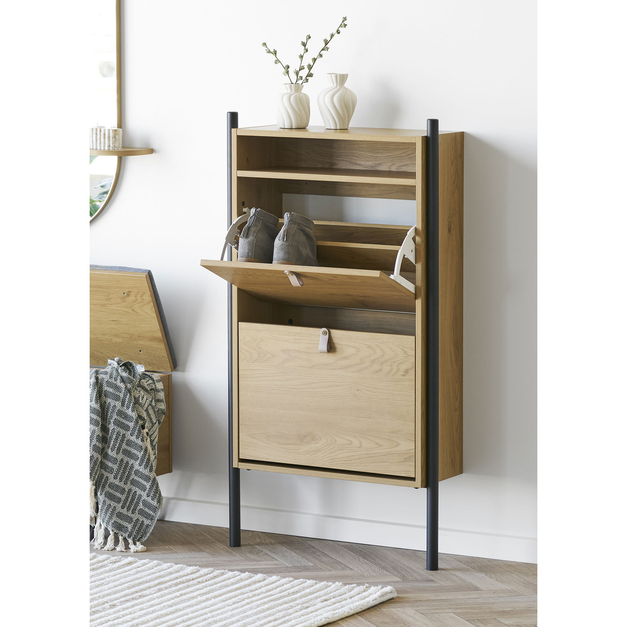 house nordic barco schoenenkast - Afbeelding 7