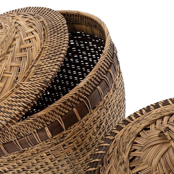 bazar bizar de colonial opbergmand - l - Afbeelding 7