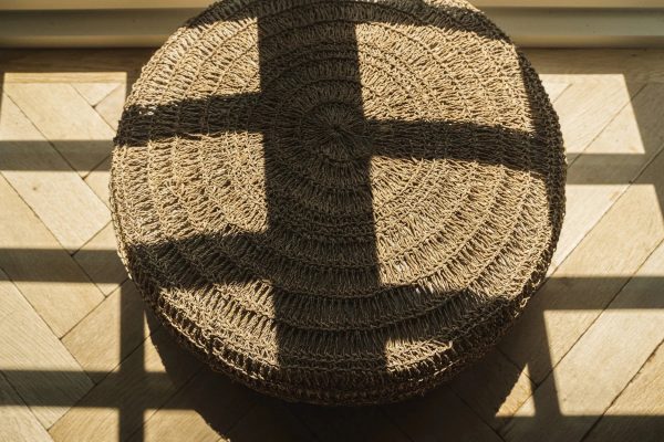 bazar bizar de zeegras poef - rond - ø60 cm - Afbeelding 4