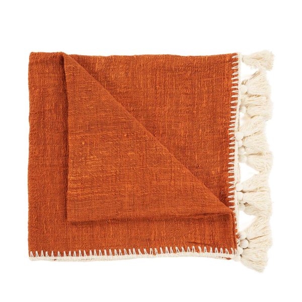 bazar bizar de stitch bedsprei - terracotta