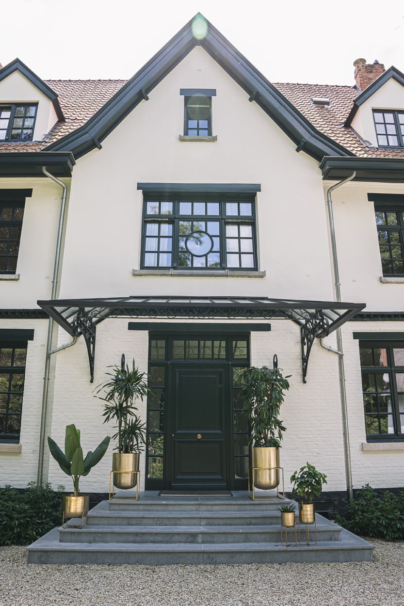 bazar bizar de messing plantenbak op voet - xl - Afbeelding 3