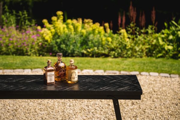 bazar bizar de visgraat bartafel - zwart - 60x140 cm - Afbeelding 2
