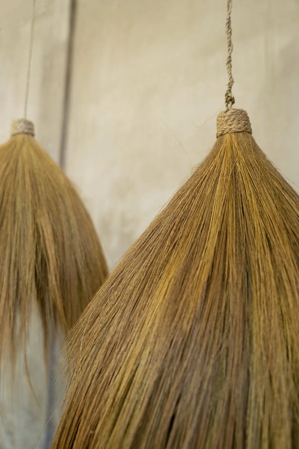 bazar bizar de rayung hut lampenkap - naturel - m - Afbeelding 3