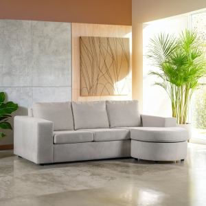 qnus wonen hoekbank lord - beige