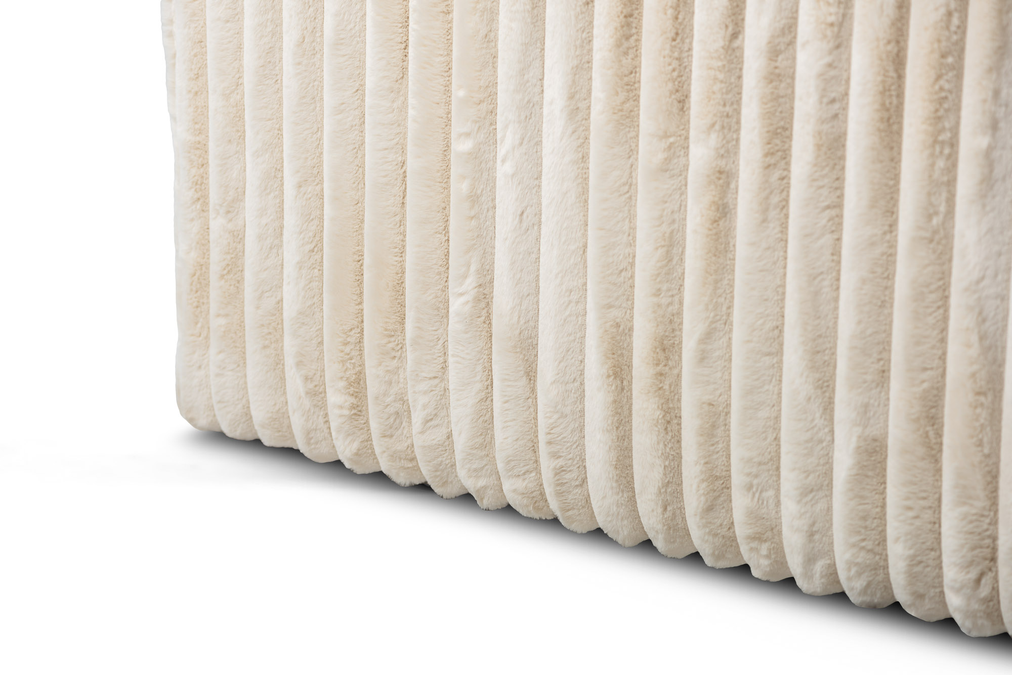 qnus wonen 3-zitsbank met chaise longue - beige - Afbeelding 8