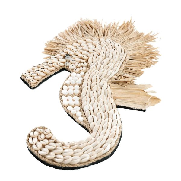 bazar bizar het schelpen zeepaard - wit - Afbeelding 5