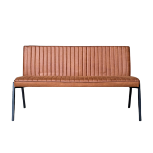 starfurn eetkamerbank tivoli - cognac - 155cm