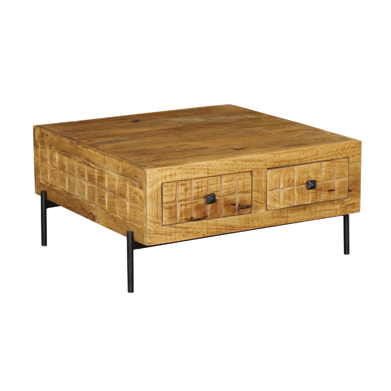 starfurn salontafel brandy - 80x80 cm - Afbeelding 5