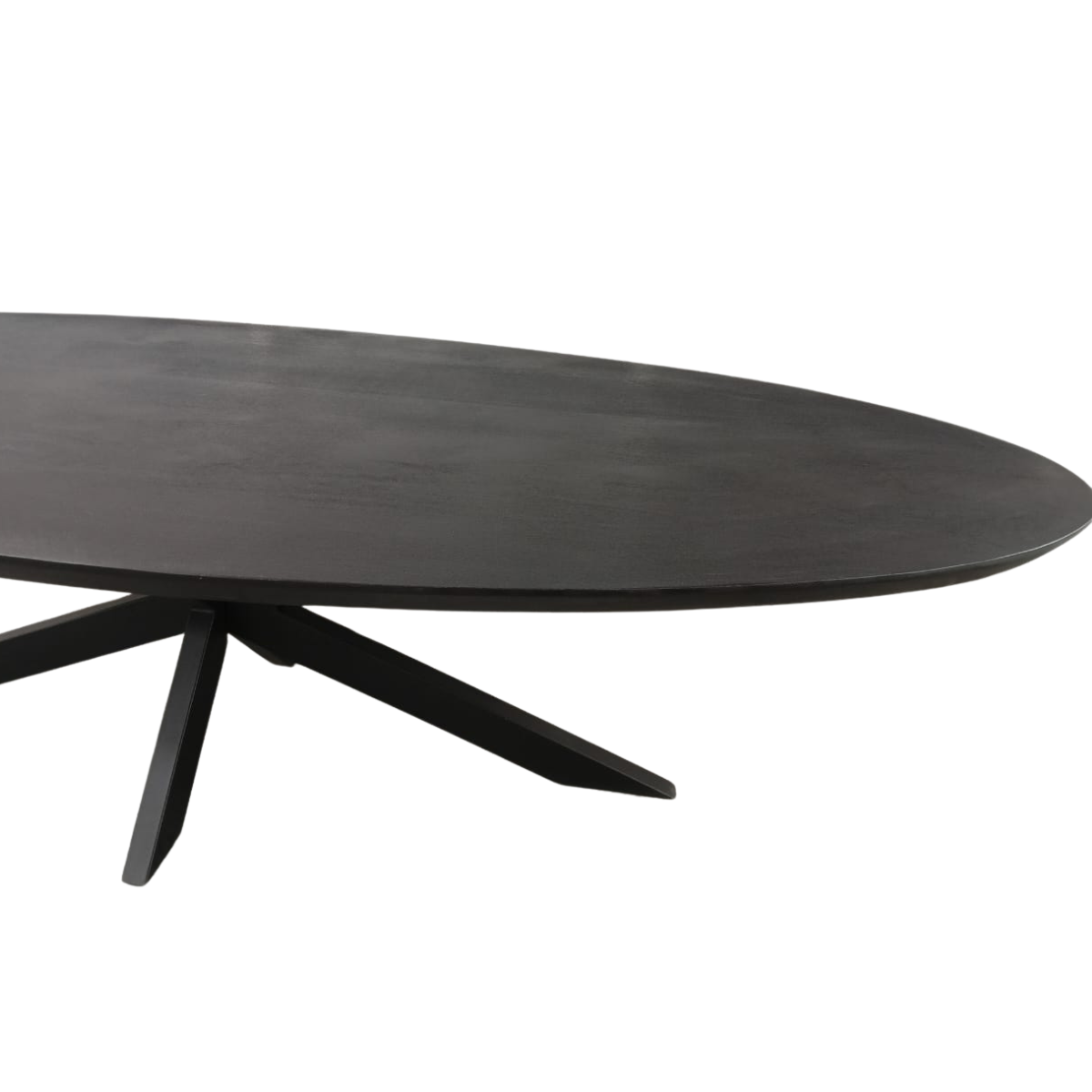 starfurn eettafel brandy - ovaal - 180cm - zwart - Afbeelding 11