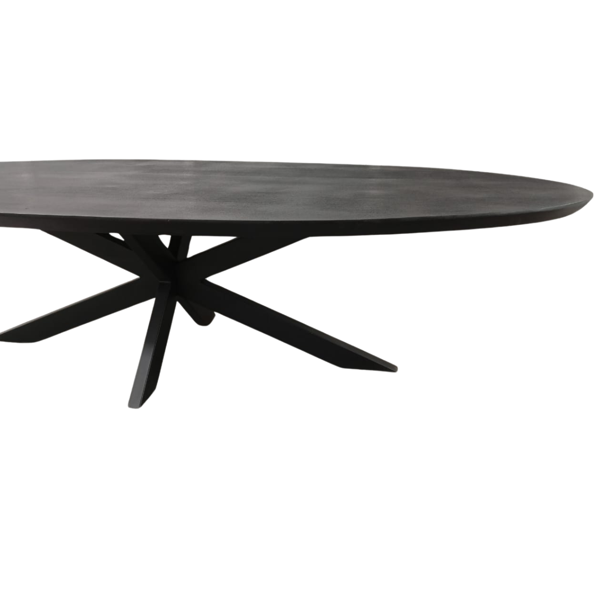 starfurn eettafel brandy - ovaal - 180cm - zwart - Afbeelding 12
