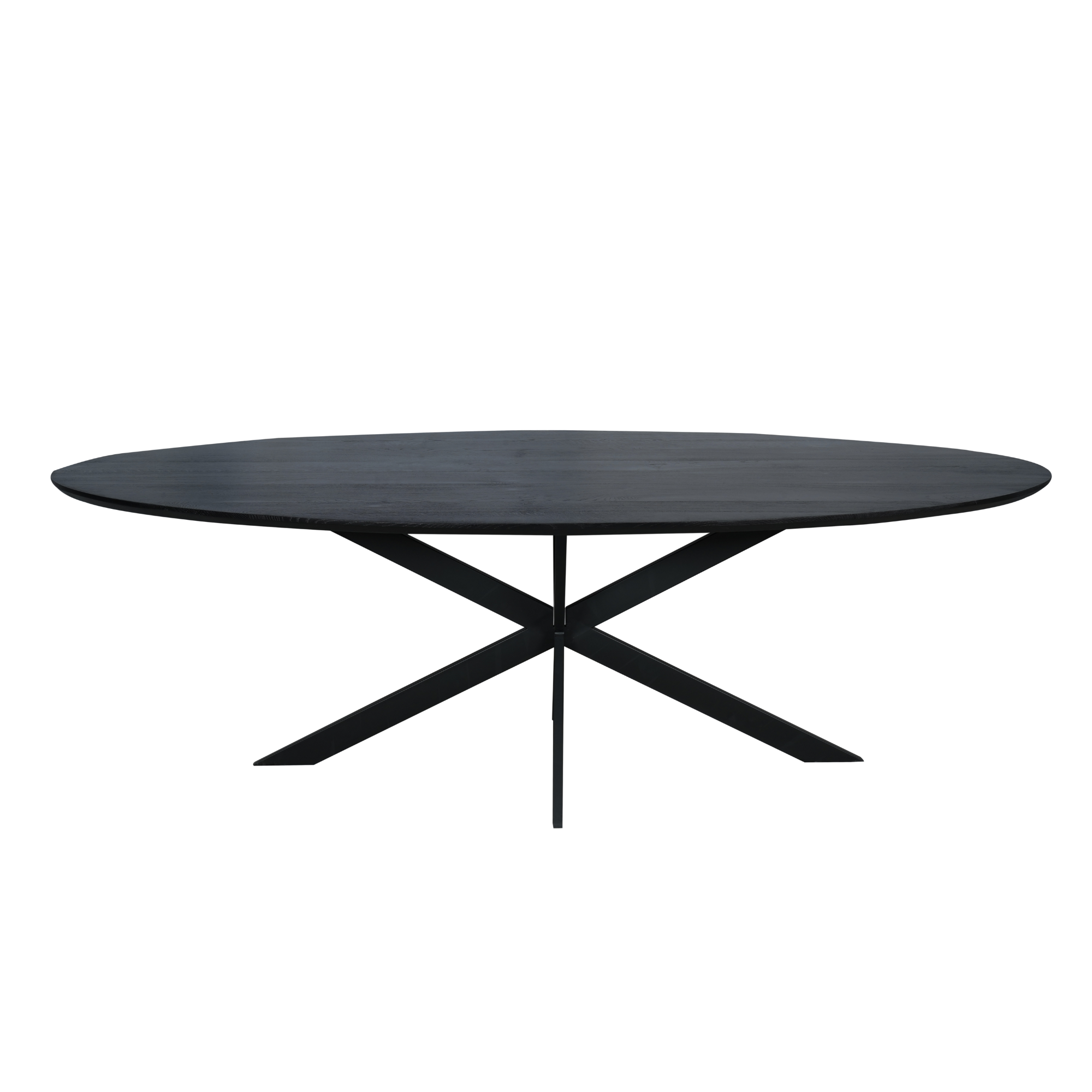 starfurn eettafel ferris - ovaal - 210 cm - zwart - Afbeelding 4