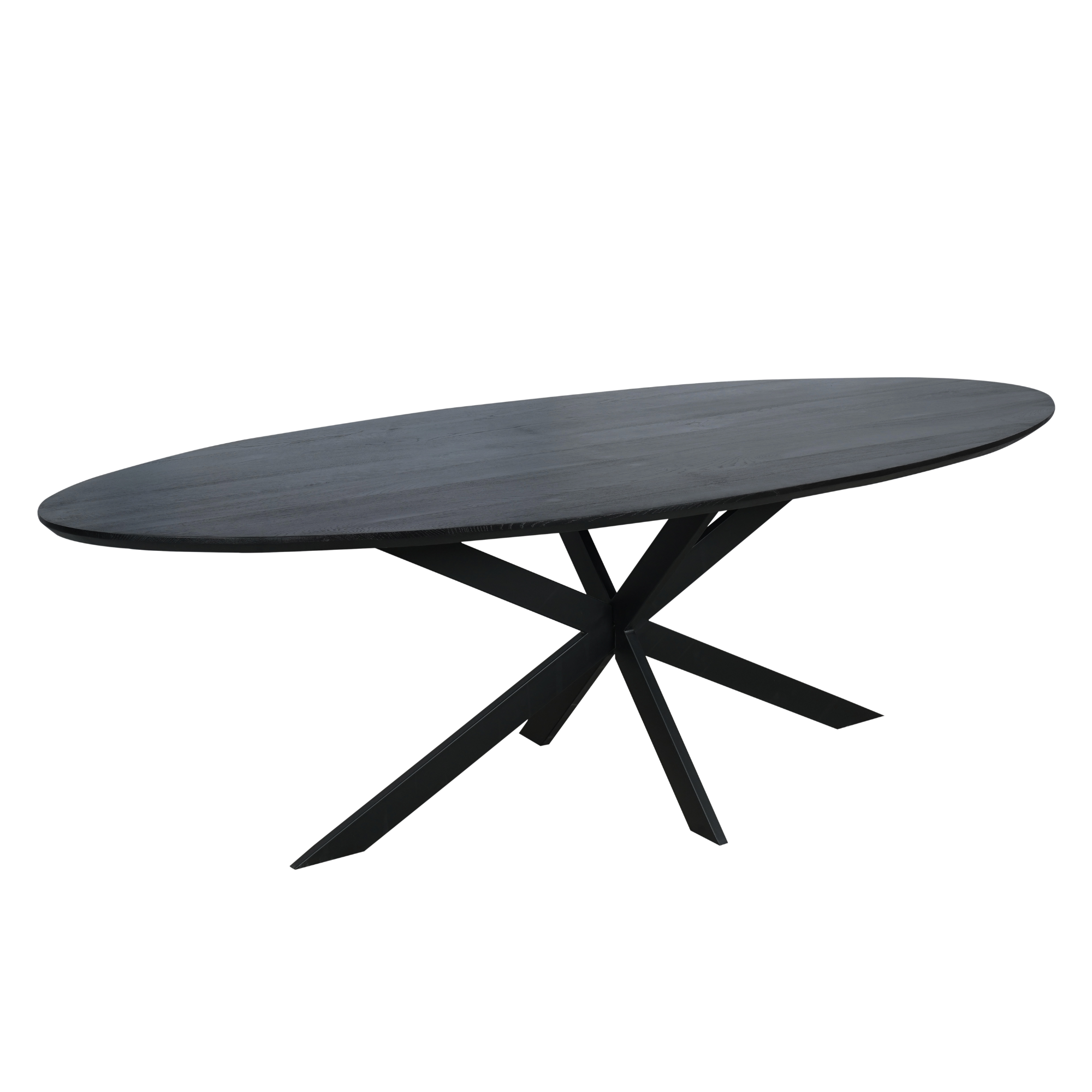 starfurn eettafel ferris - ovaal - 210 cm - zwart - Afbeelding 5
