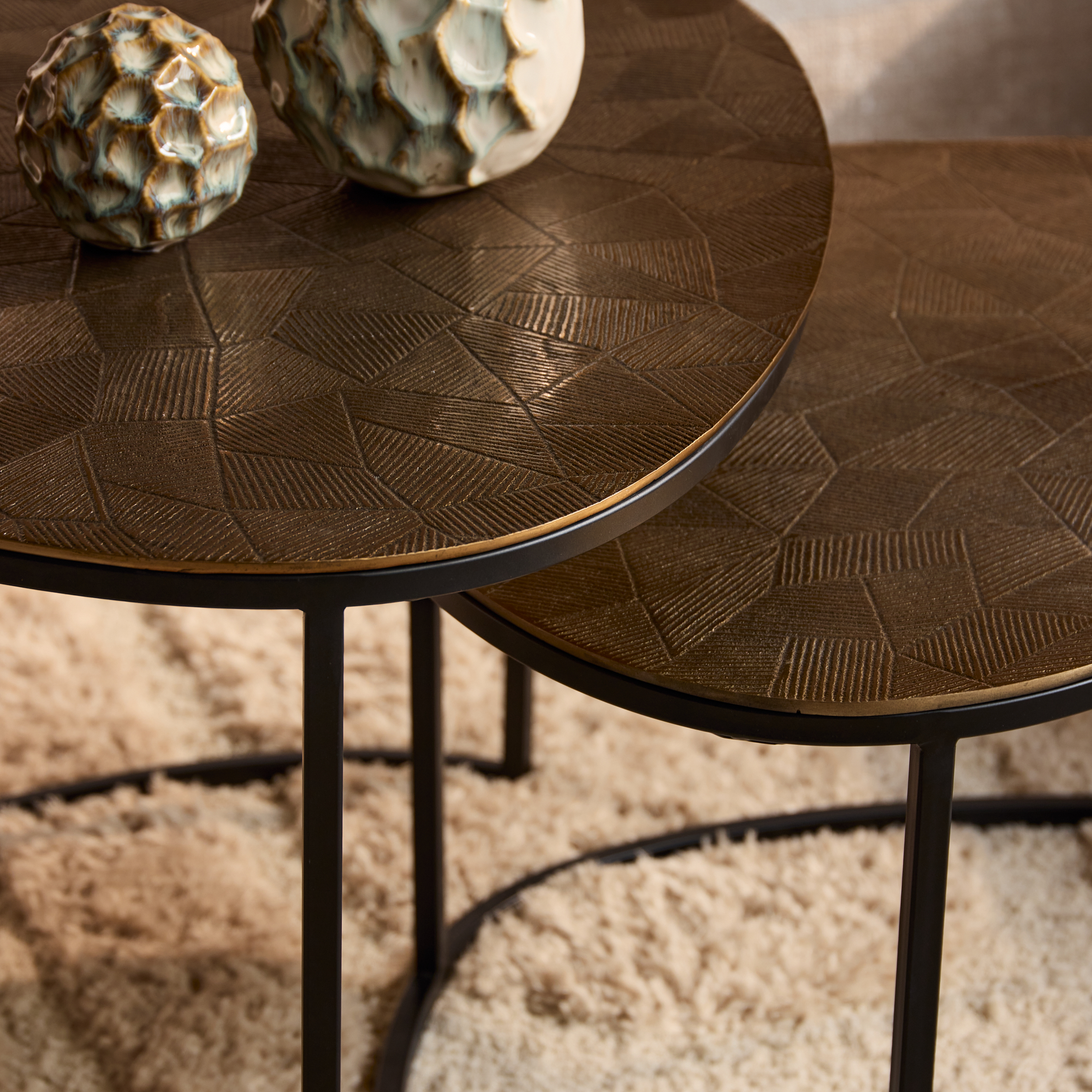 starfurn salontafel filou - set van 2 - Afbeelding 2