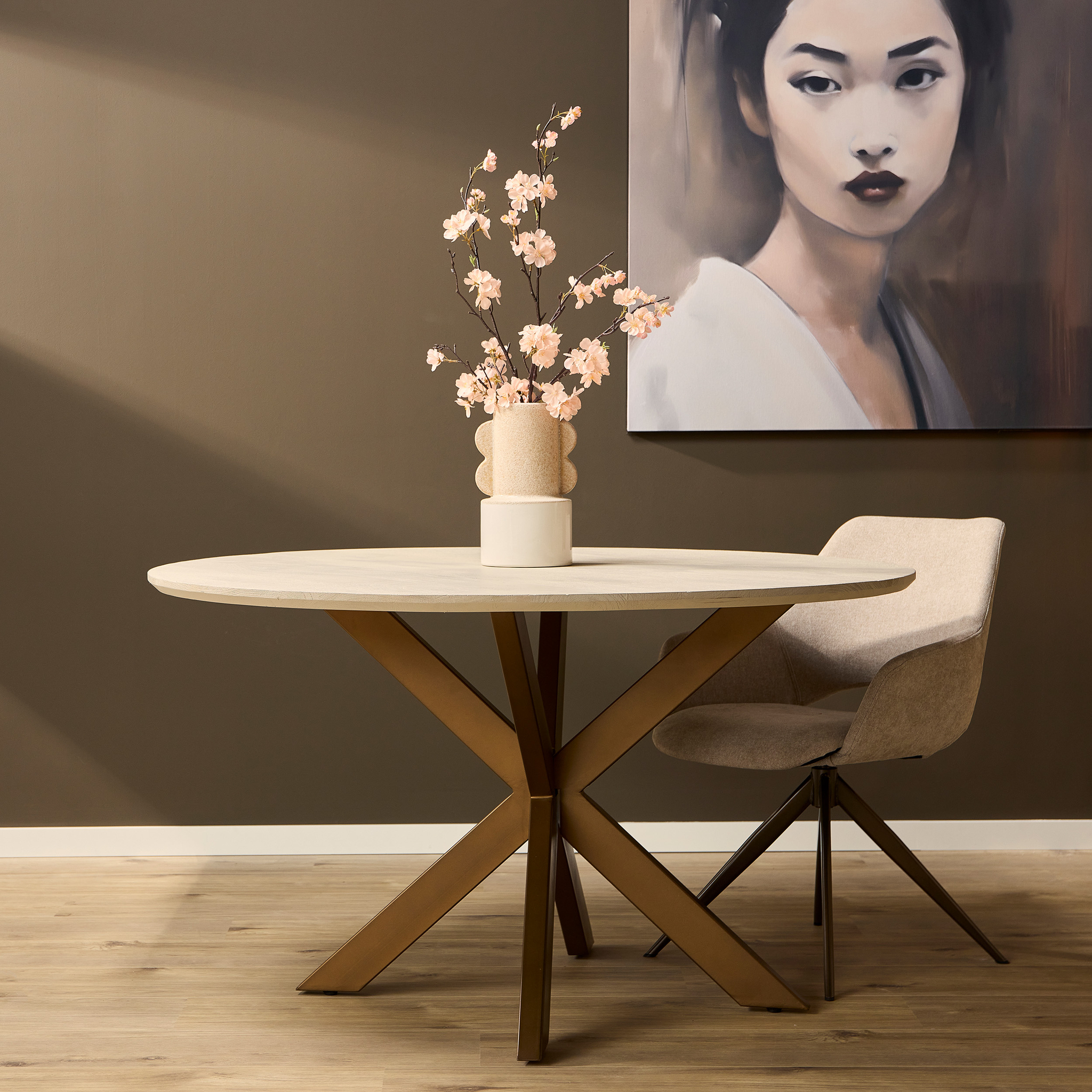 starfurn eettafel madison – ø150cm