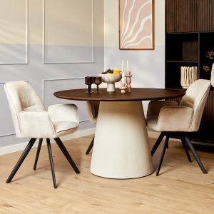 starfurn eettafel madison – ø130cm