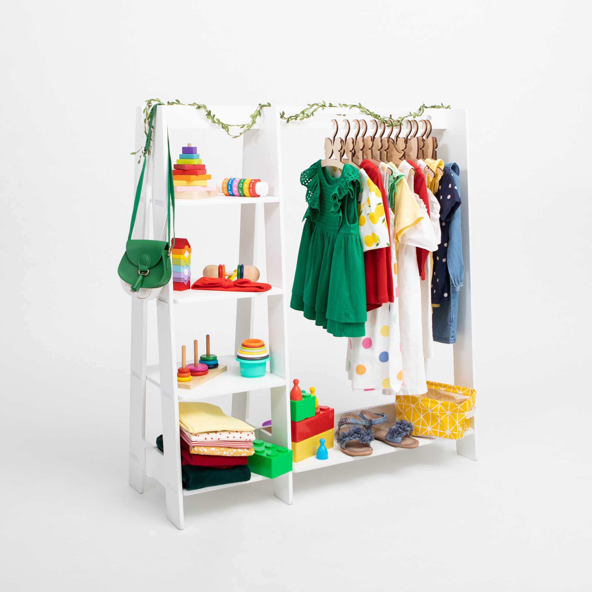 sweet home kindergarderobe - wit