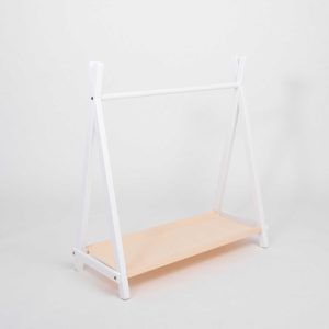 sweet home kledingrek tipi - wit & beige