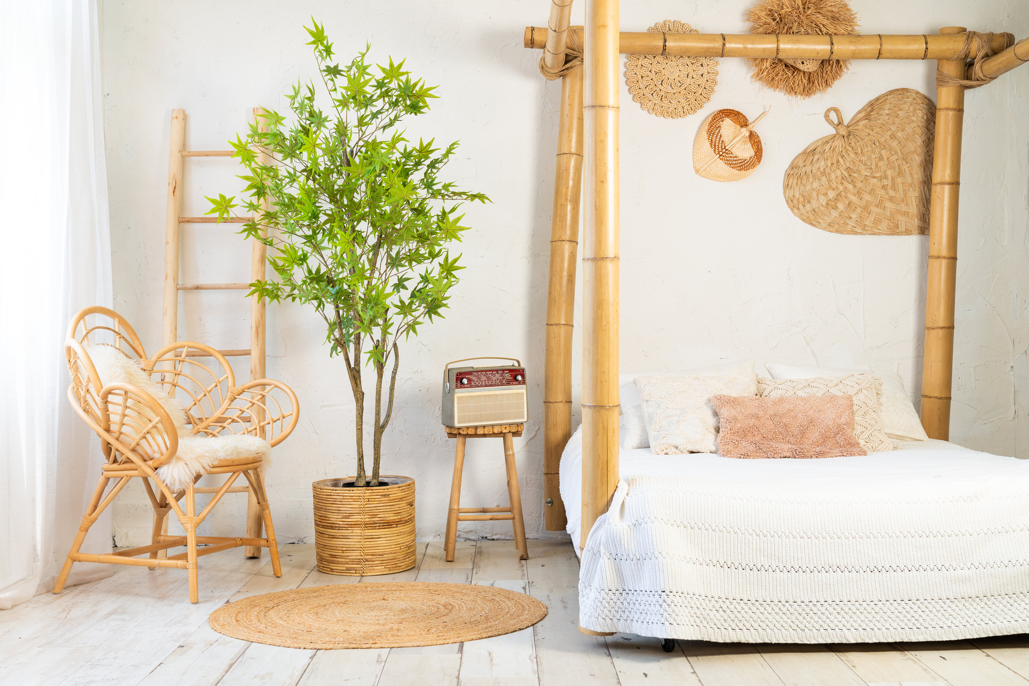 neverleafs esdoorn kunstplant - 180cm - Afbeelding 2