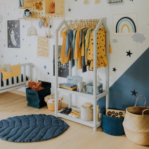 sweet home montessori kindergarderobe - grijs