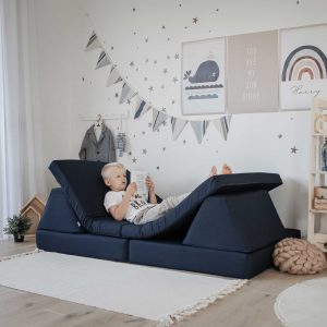 sweet home activiteiten speelbank – marine blauw