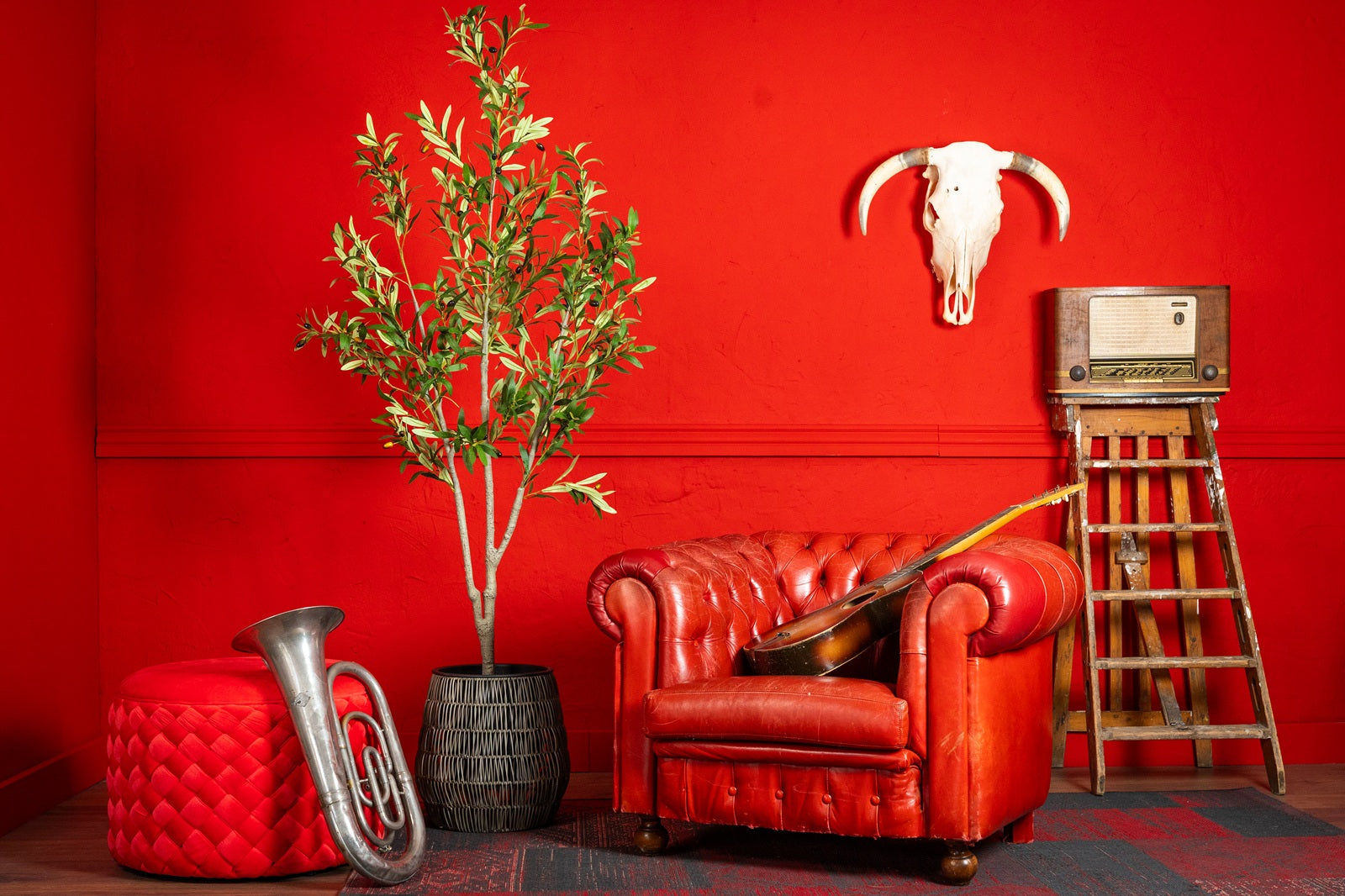 neverleafs kunst olijfboom - 200cm - Afbeelding 4