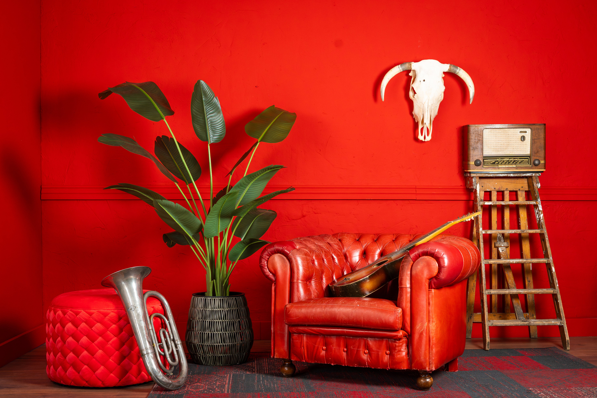 neverleafs strelitzia kunstplant - 180cm - Afbeelding 4