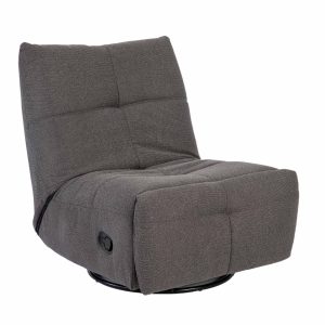 starfurn relaxfauteuil lazy - donkergrijs