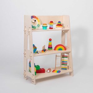 sweet home montessori speelgoedkast – hout