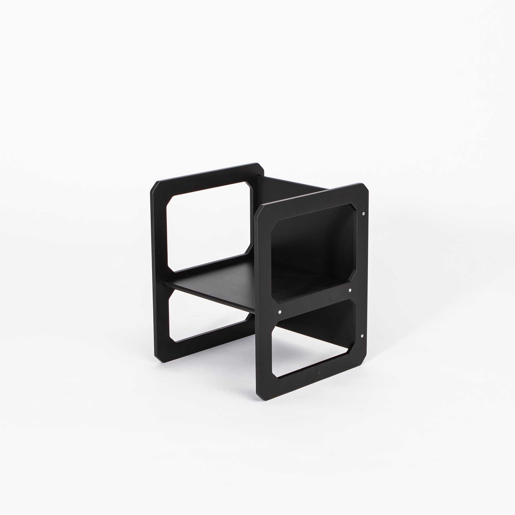 sweet home montessori kinderstoel – zwart