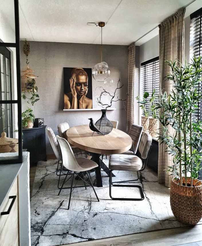 kick kuipstoel velvet - oranje - Afbeelding 13