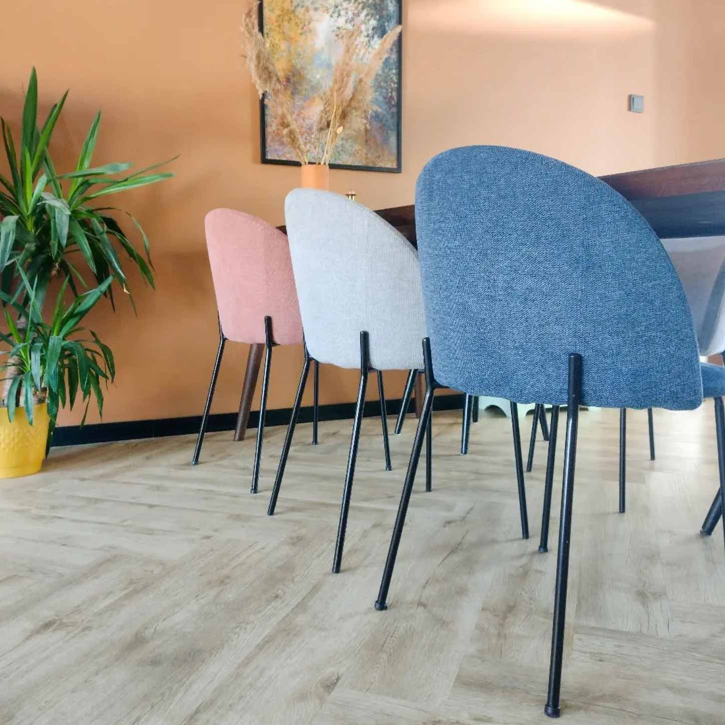 kick eetkamerstoel noa - paars - Afbeelding 14