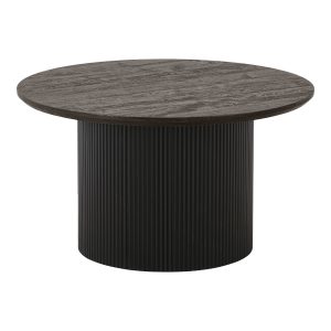 house nordic boavista salontafel - donker bruin - Ø80 cm